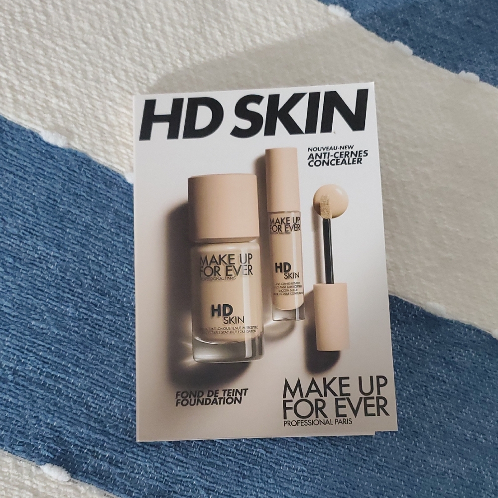 MAKEUP FOREVER- HD Skin Foundation + Concealer Sample